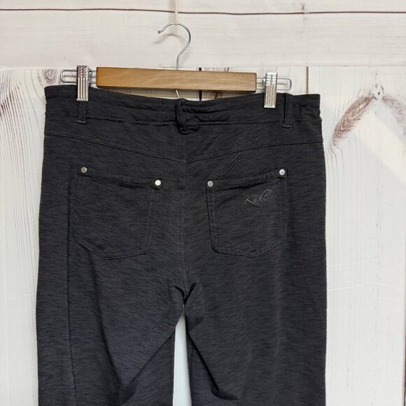 KÜHL Mova Zip Pants Women’s 10 Dark Heather Gray Stretch EUC - Picture 4 of 12